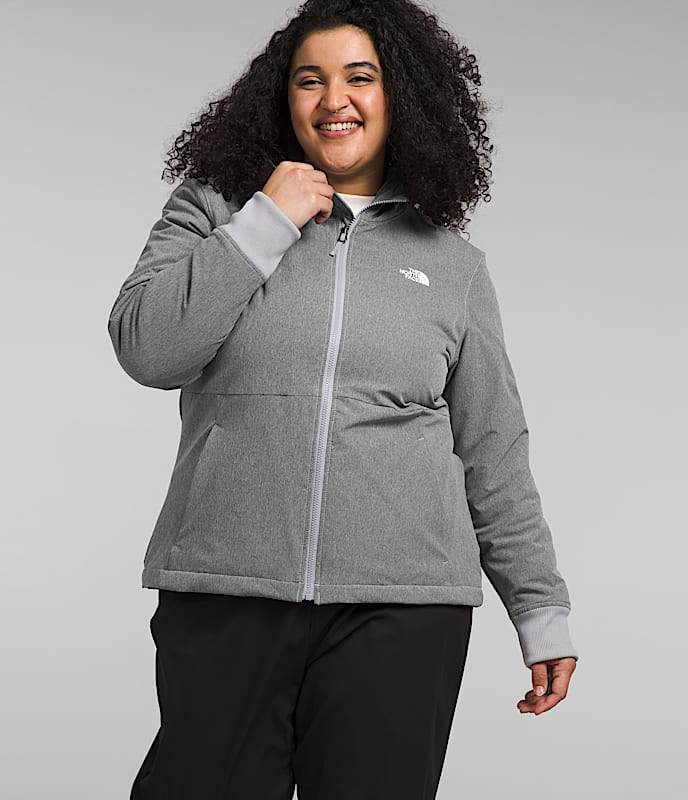 Womens Plus Shelbe Raschel Hoodie TNF HERO
