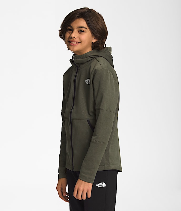 Boys Winter Warm FullZip Hoodie TNF MODEL34