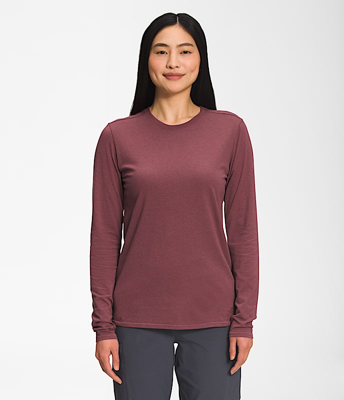 Womens Terrain LongSleeve Tee TNF Main