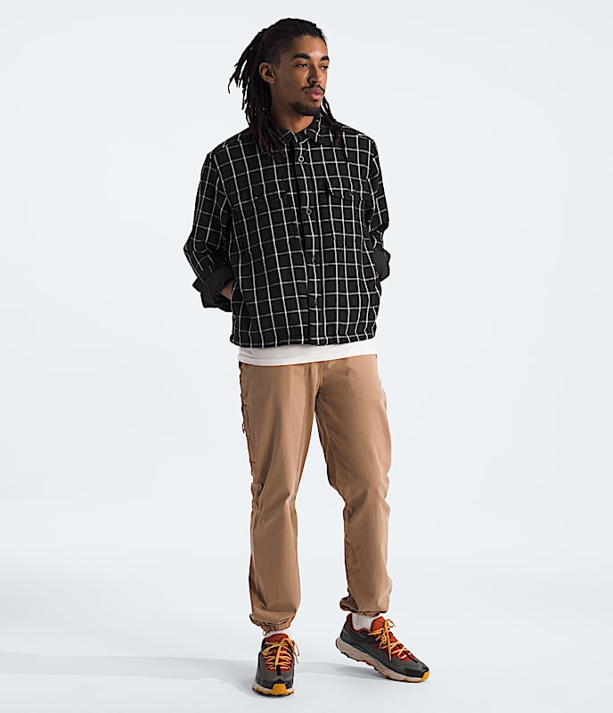 Mens Valley Twill Utility Shacket TNF HERO2