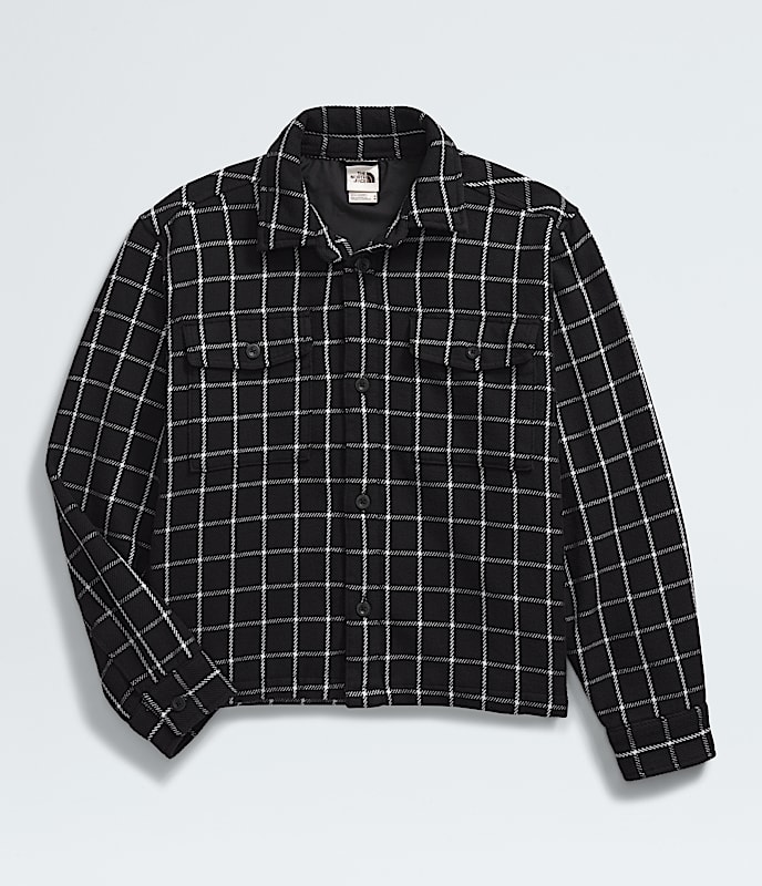 Mens Valley Twill Utility Shacket TNF ALTFRONT