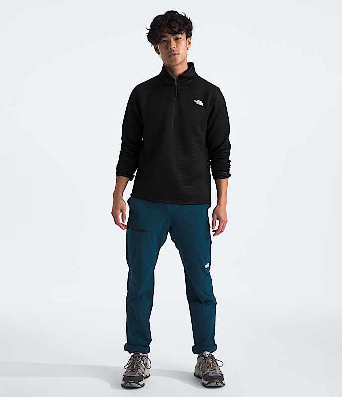 Mens DOTKNIT Thermal Zip TNF HERO2