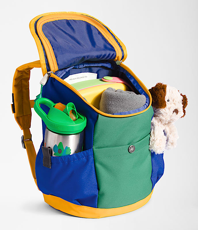 Youth Mini Explorer Backpack  10L TNF TNF RedDeep Grass GreenTNF BlueSummit Gold INT