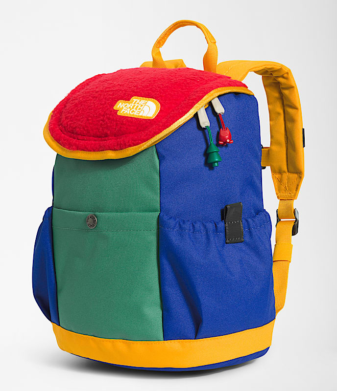Youth Mini Explorer Backpack  10L TNF TNF RedDeep Grass GreenTNF BlueSummit Gold FRONT34