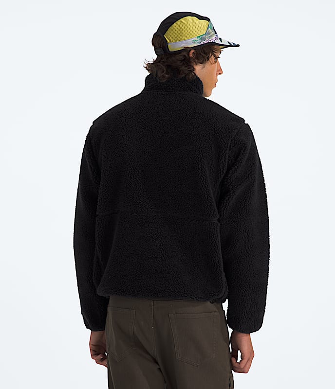 Mens Extreme Pile 2 Pullover TNF BACK