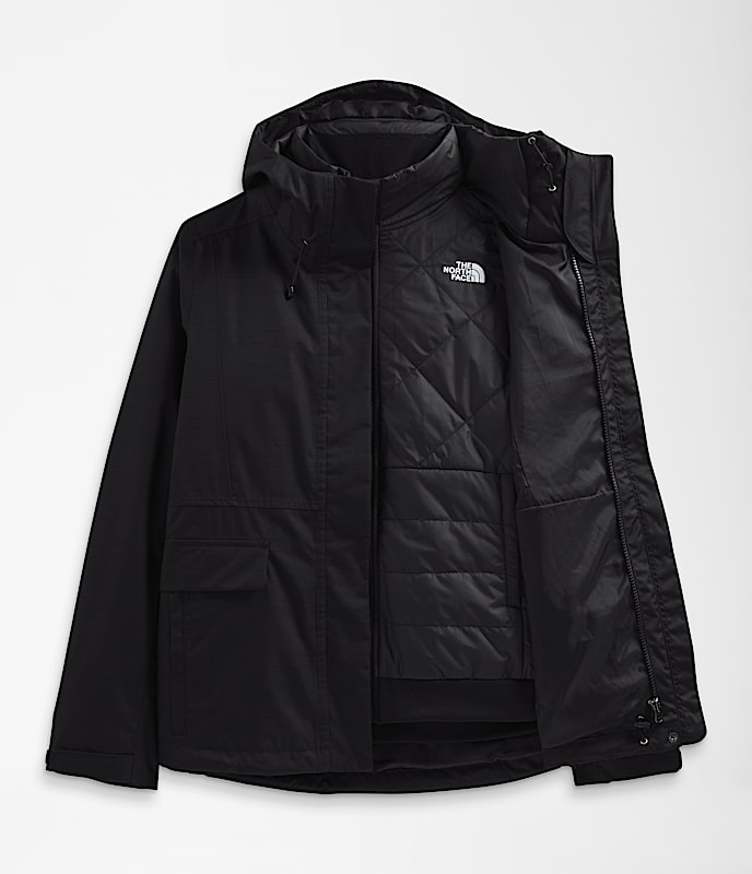 Womens Monarch Triclimate Jacket TNF INT