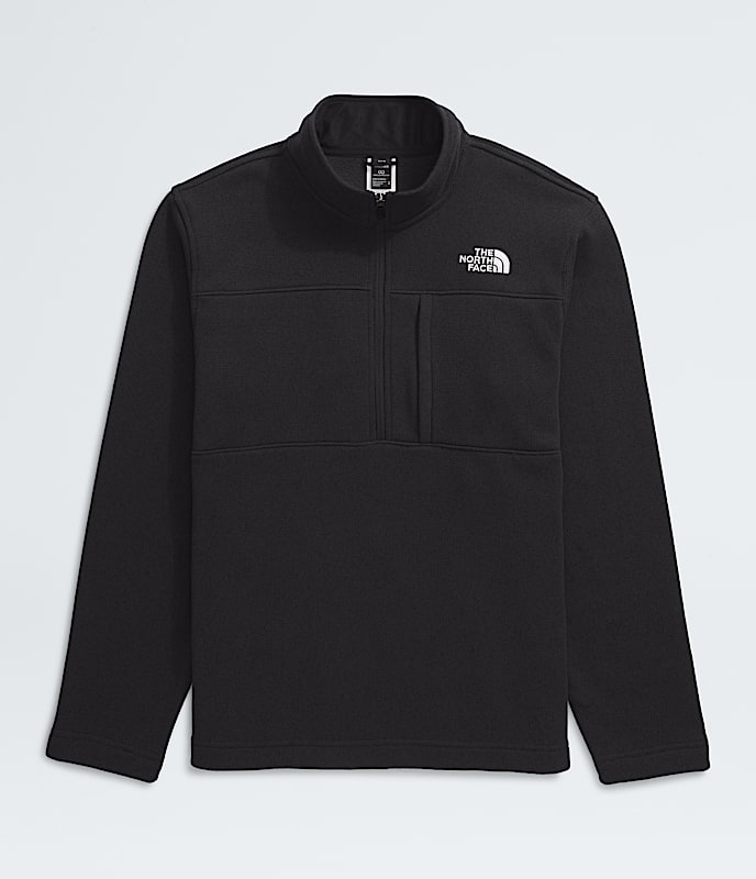 Mens Gordon Lyons Zip TNF TNF Black Heather ALTFRONT