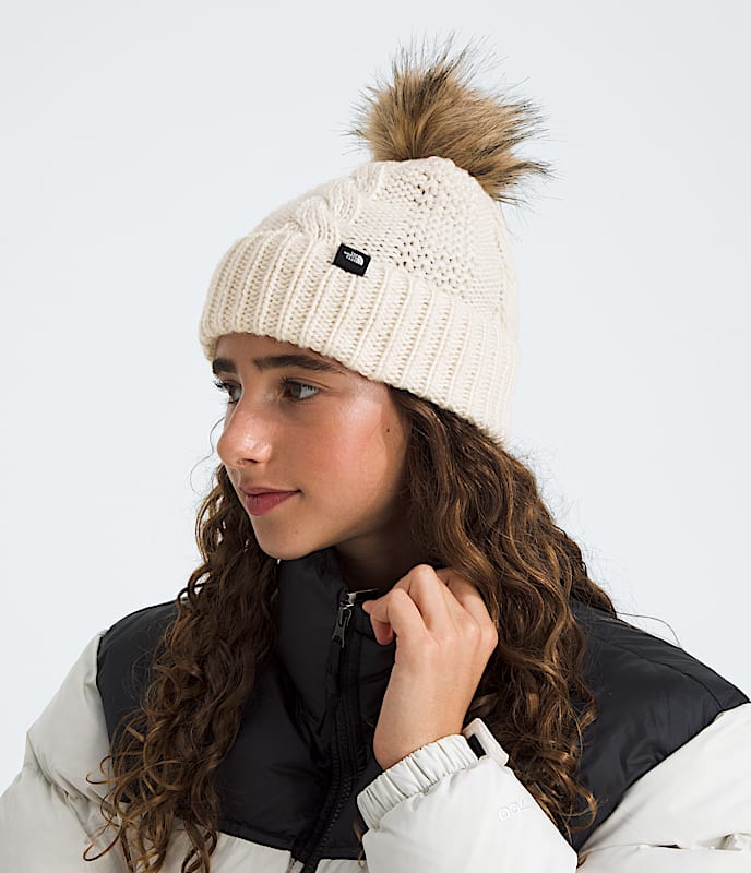 Kids’ Oh Mega Fur Pom Beanie - 2