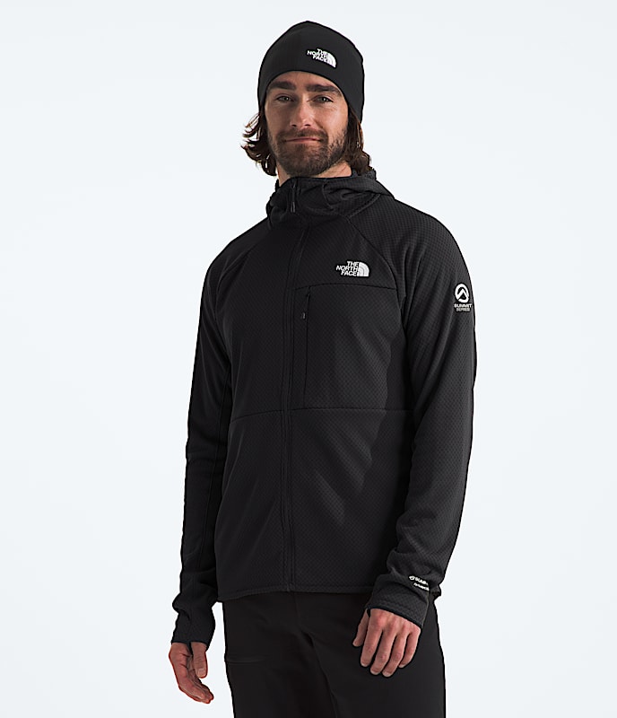 Mens Summit Series FUTUREFLEECE FullZip Hoodie TNF HERO