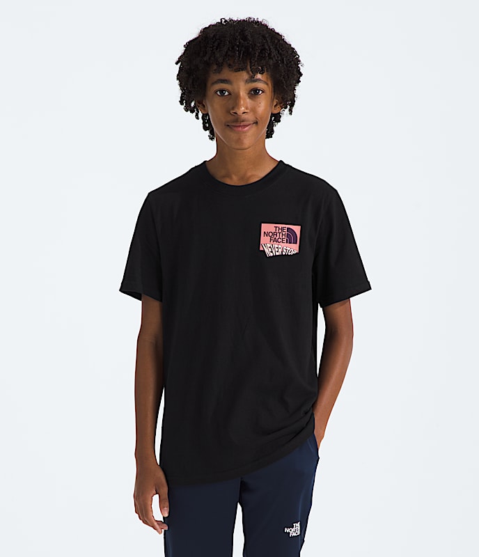 Boys  Girls TNF Athletes ShortSleeve Graphic Tee TNF HERO3
