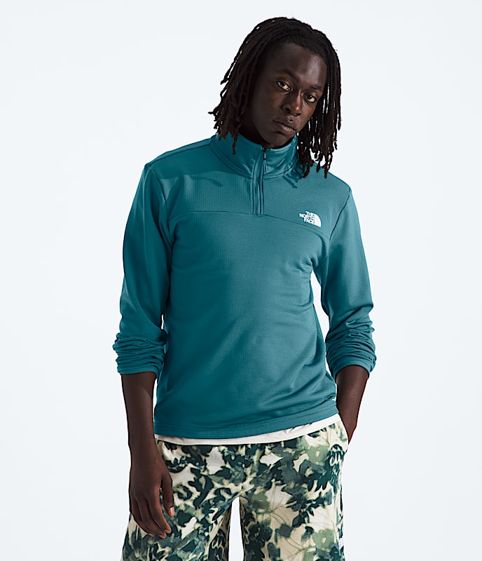 Men’s Cedar Trail Grid Fleece ¼-Zip - 1