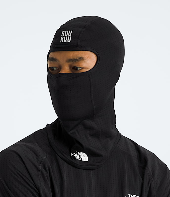 TNF X UNDERCOVER SOUKUU DotKnit Balaclava TNF MODELBACK