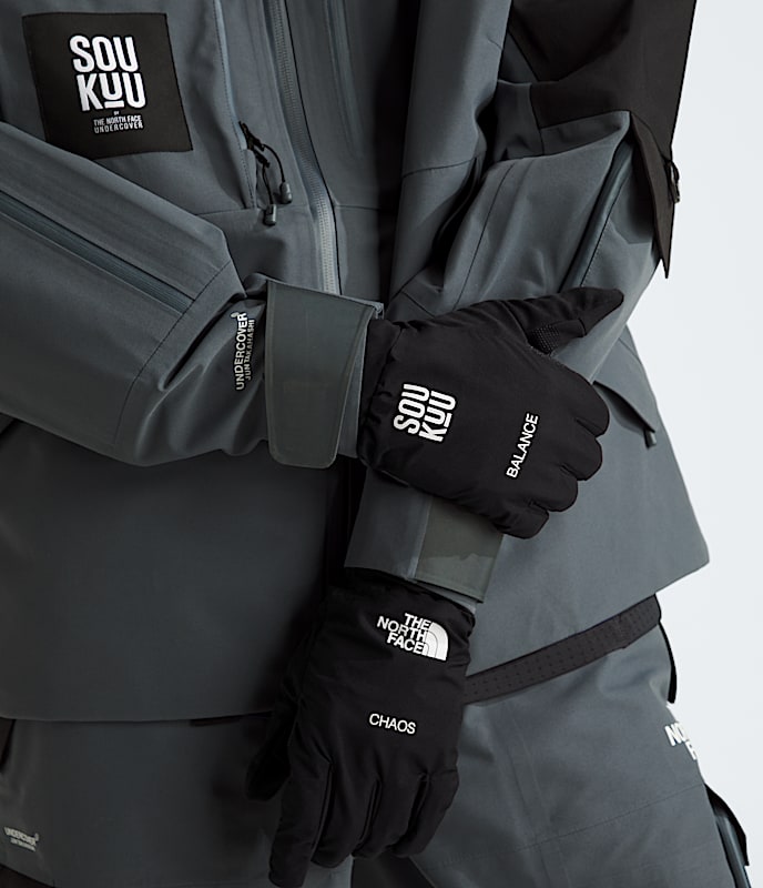 TNF X UNDERCOVER SOUKUU Trail Run Insulated Gloves | The North