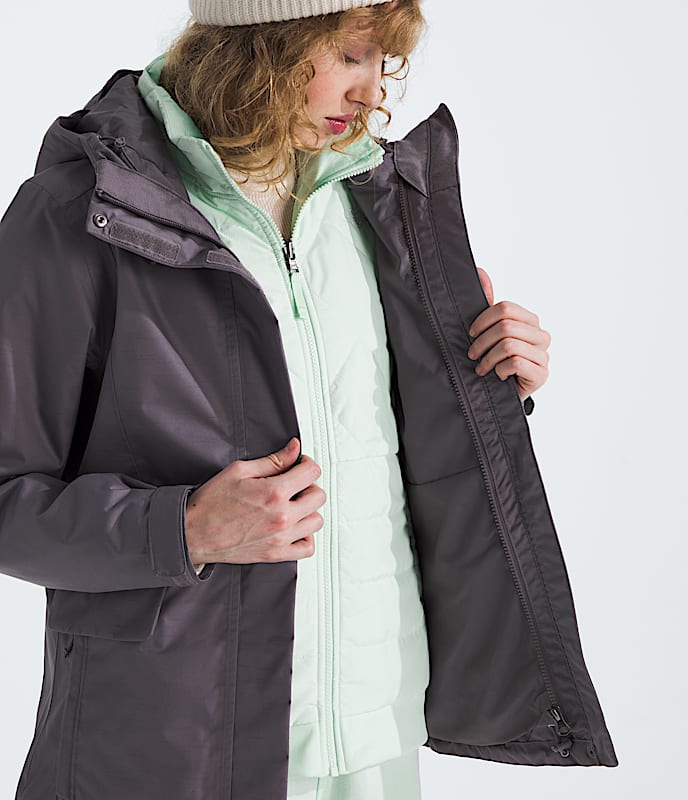 Womens Monarch Triclimate Jacket TNF ALT1
