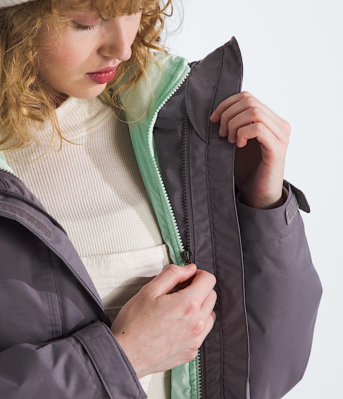 Womens Monarch Triclimate Jacket TNF MODELCLOSE3