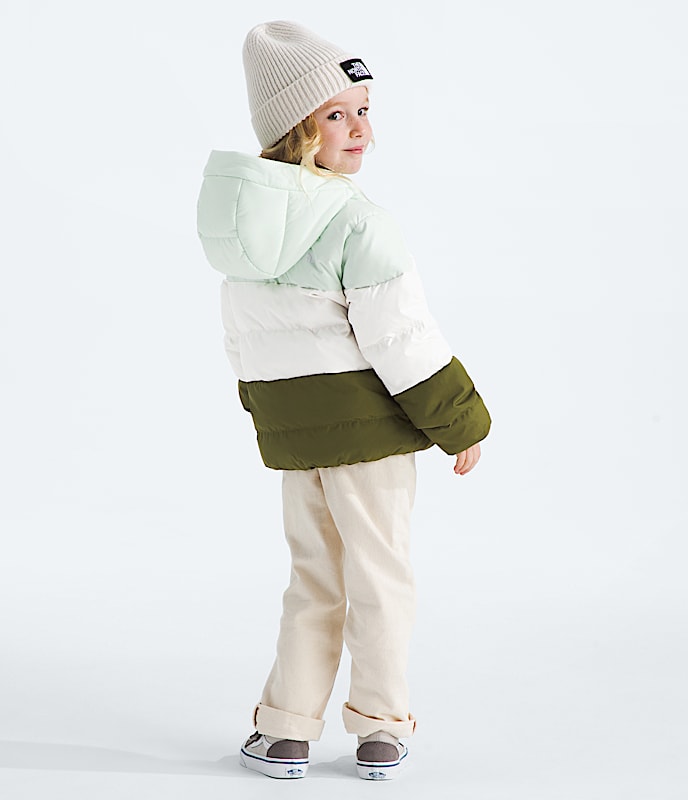 Kids Frost Fall Hooded Jacket TNF BACK