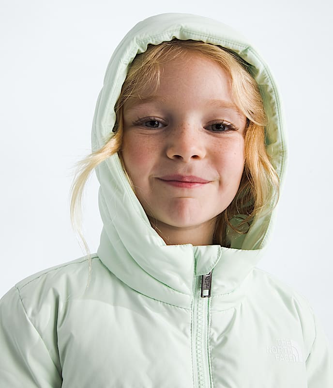 Kids Frost Fall Hooded Jacket TNF MODELHOOD2
