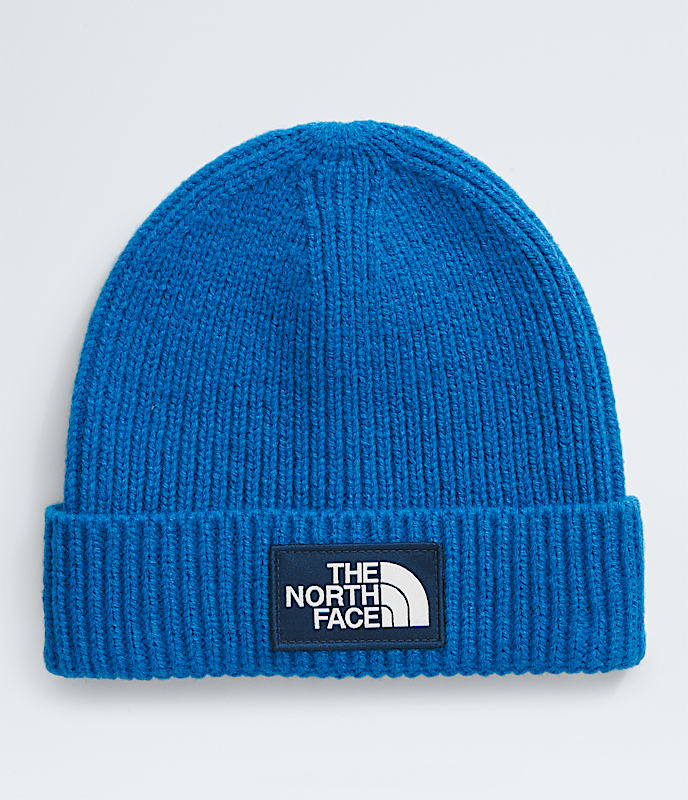 Kids TNF Box Logo Cuffed Beanie TNF HERO