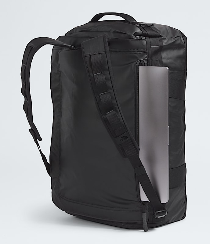 Base Camp Voyager Duffel42L TNF TNF BlackAsphalt Grey DETAIL2