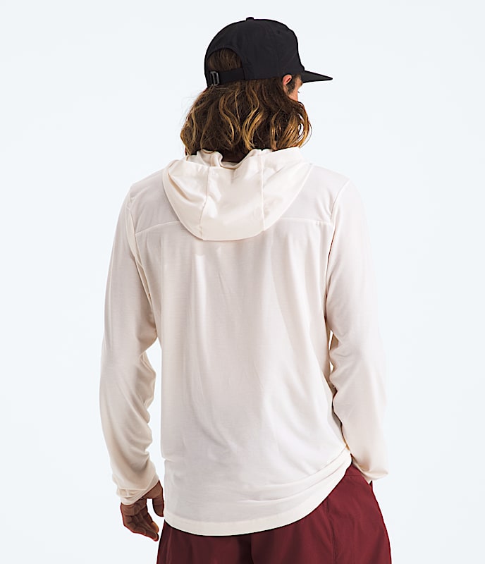 Mens Adventure Sun Hoodie TNF BACK