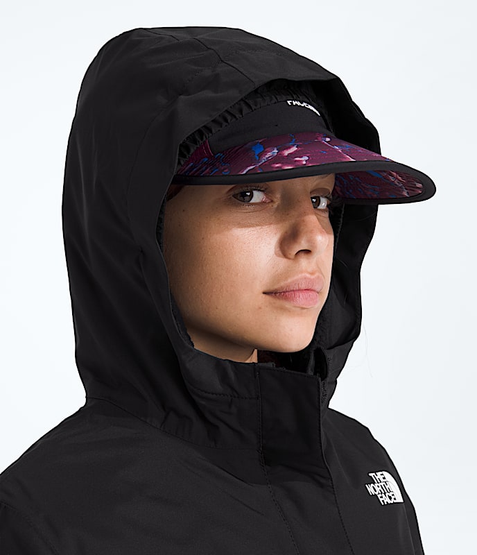 Girls Warm Antora Rain Jacket TNF TNF BlackTNF Black MODELHOOD2