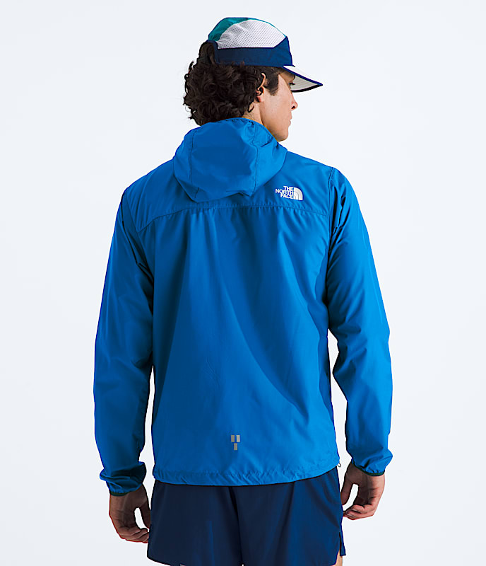 Mens Higher Run Wind Jacket TNF BACK