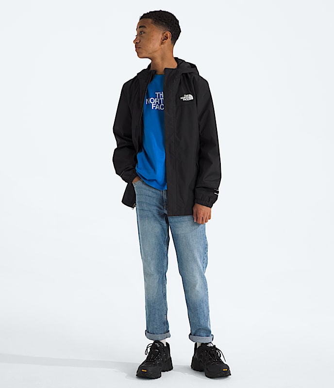 Boys Antora Rain Jacket TNF TNF BlackTNF Black HERO2