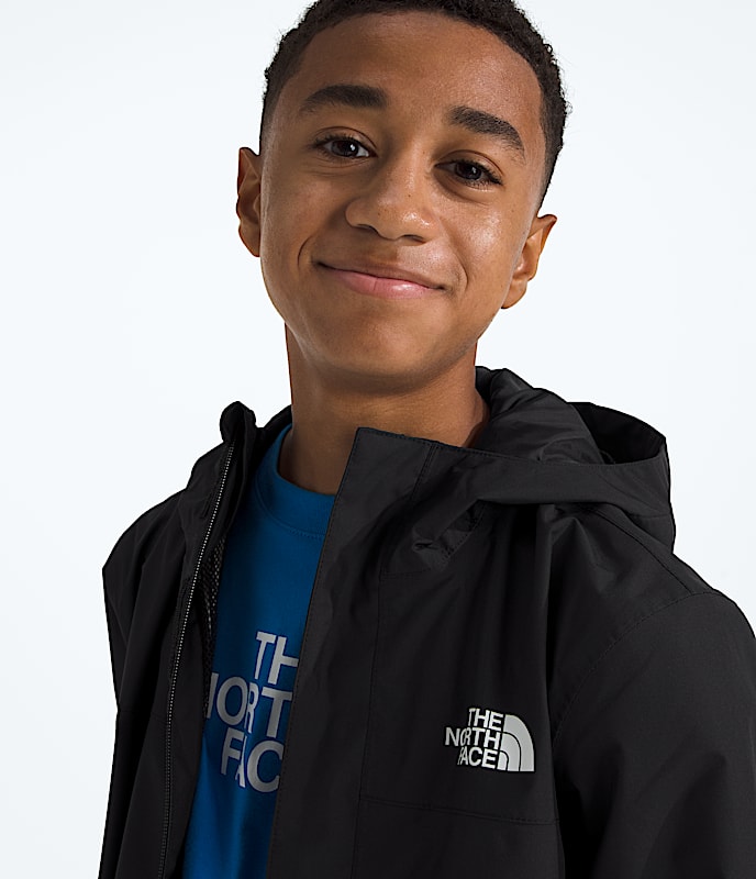 Boys Antora Rain Jacket TNF TNF BlackTNF Black HERO3