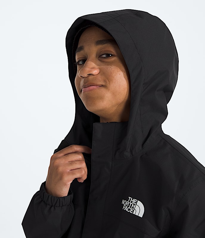 Boys Antora Rain Jacket TNF TNF BlackTNF Black MODELHOOD2