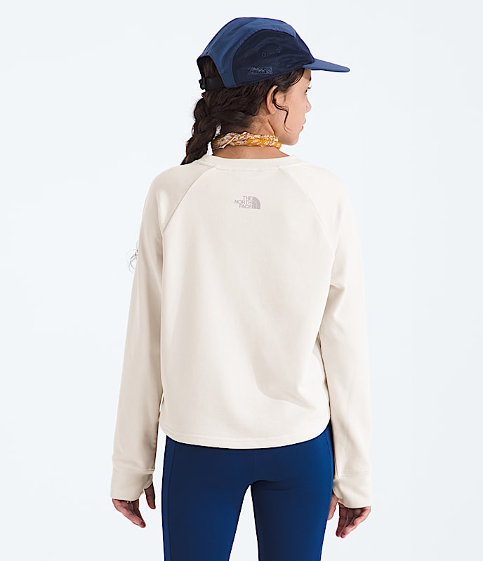 Girls’ Clover Terry Crew - 3