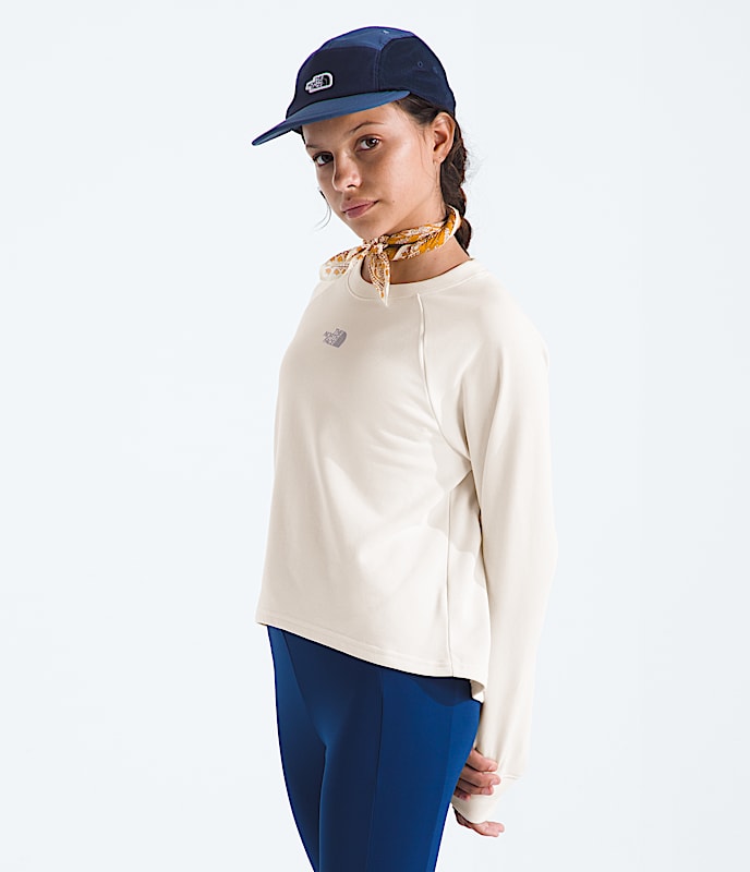 Girls’ Clover Terry Crew - 4