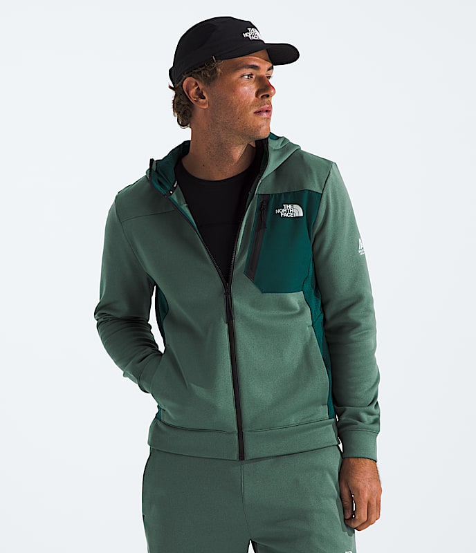 Mens Mountain Athletics FullZip Fleece TNF Main