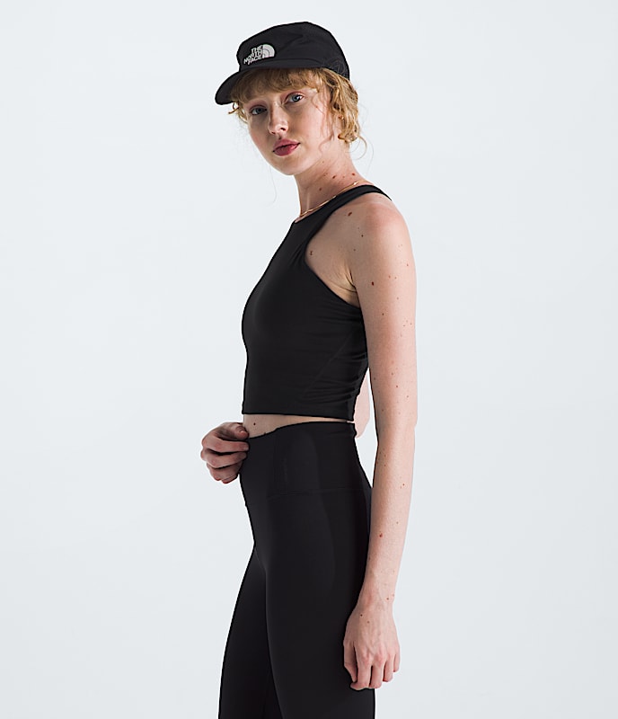 Womens Refina Longline Bra TNF MODEL34