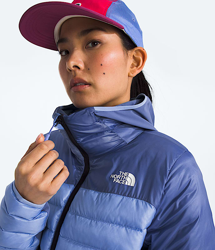 Womens Terra Peak Hybrid Hoodie TNF HERO3