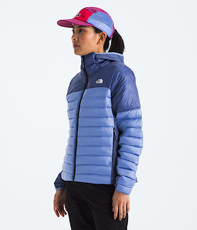 Womens Terra Peak Hybrid Hoodie TNF MODEL34