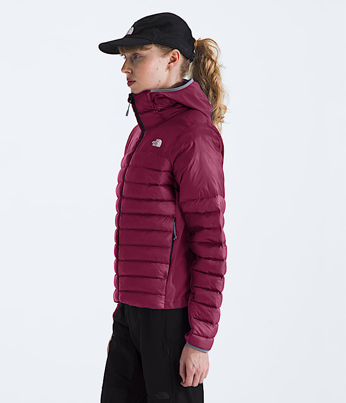 Womens Terra Peak Hybrid Hoodie TNF MODEL34