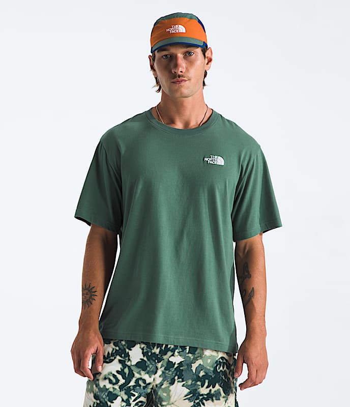 Mens ShortSleeve Evolution Box Fit Tee TNF HERO