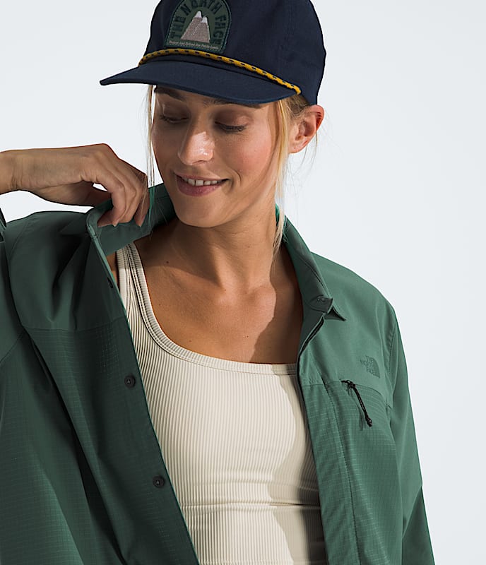 Womens LongSleeve LIGHTRANGE Shirt TNF HERO3