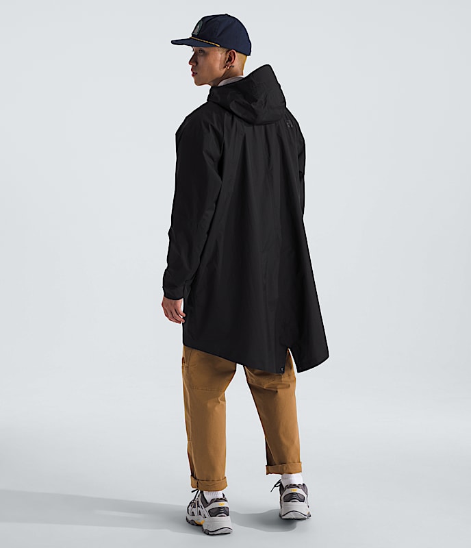 Unisex Packable LT Rain Parka TNF BACK