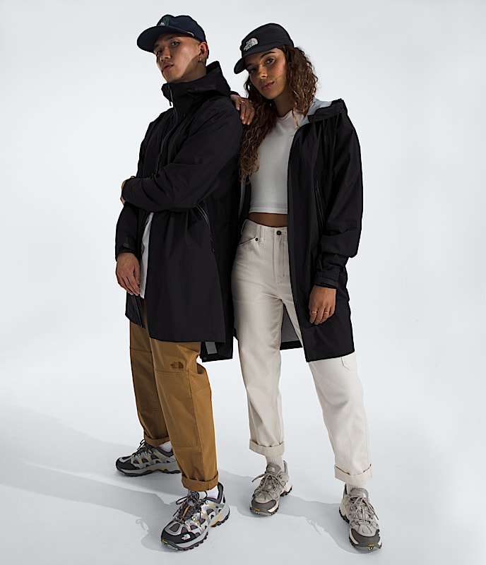Unisex Packable LT Rain Parka TNF Main
