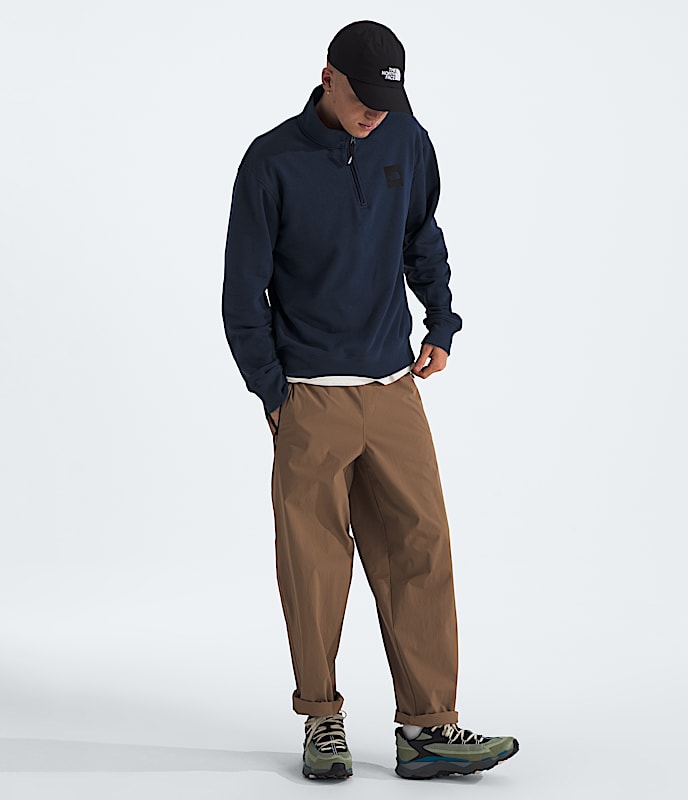 Mens Box Half Dome Zip TNF HERO2