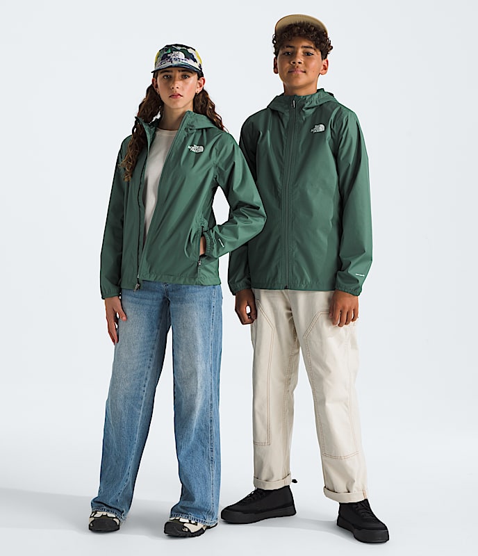 Boys’ & Girls’ Zipline Rain Jacket - 1