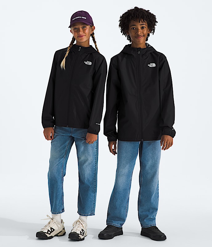 Boys  Girls Zipline Rain Jacket TNF HERO