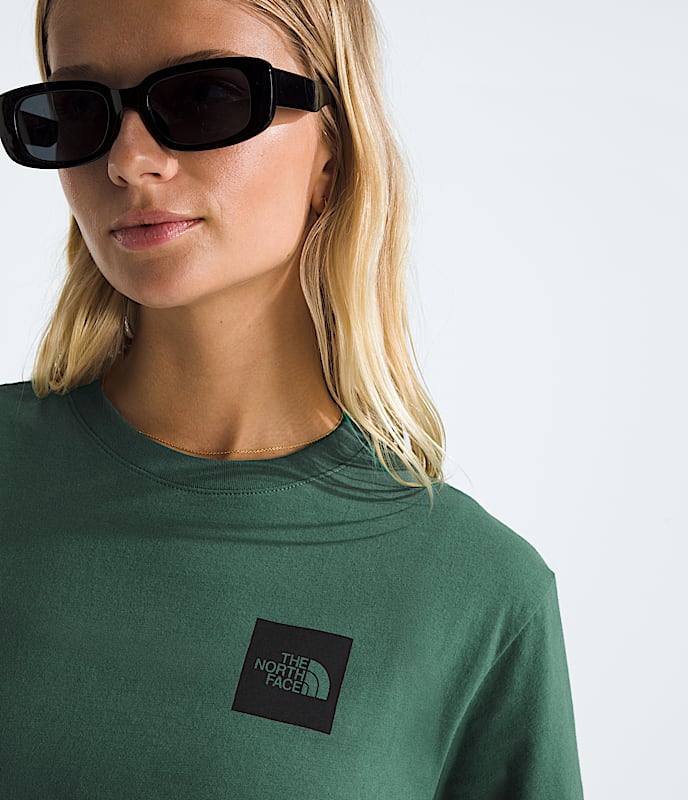 Womens Core Box Half Dome ShortSleeve Tee TNF HERO3