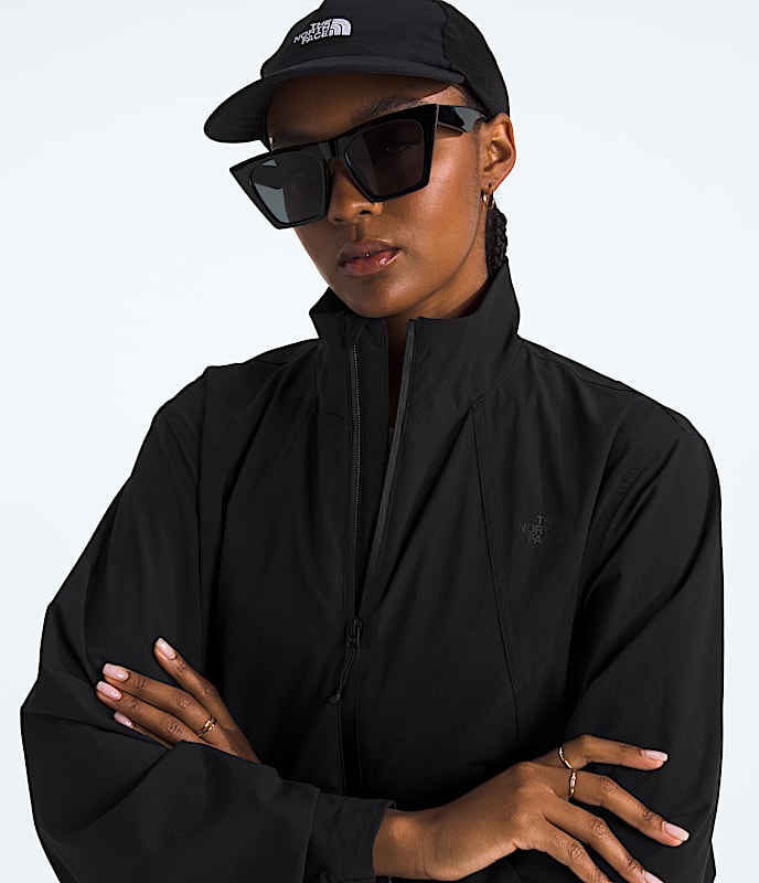 Womens North Dome Wind Jacket TNF HERO3