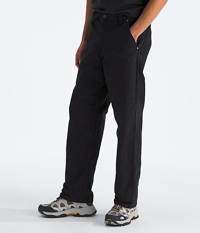 Mens Cedar Canvas Work Pants TNF MODEL34