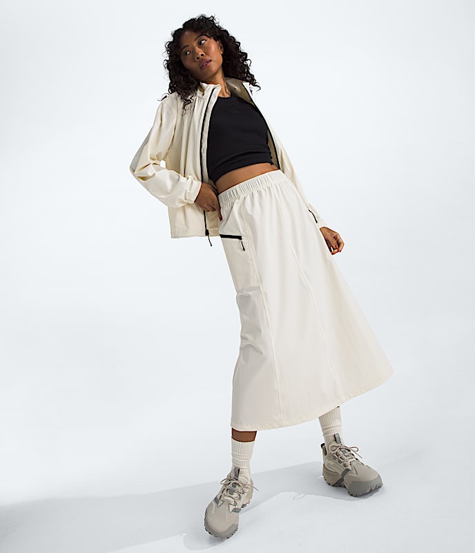 Womens North Dome Wind Skirt TNF HERO2