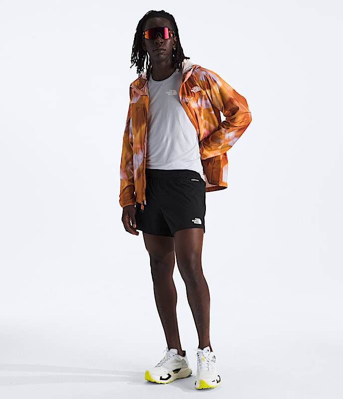 Mens LIGHTRANGE Sunriser 2in1 5 Shorts TNF HERO2