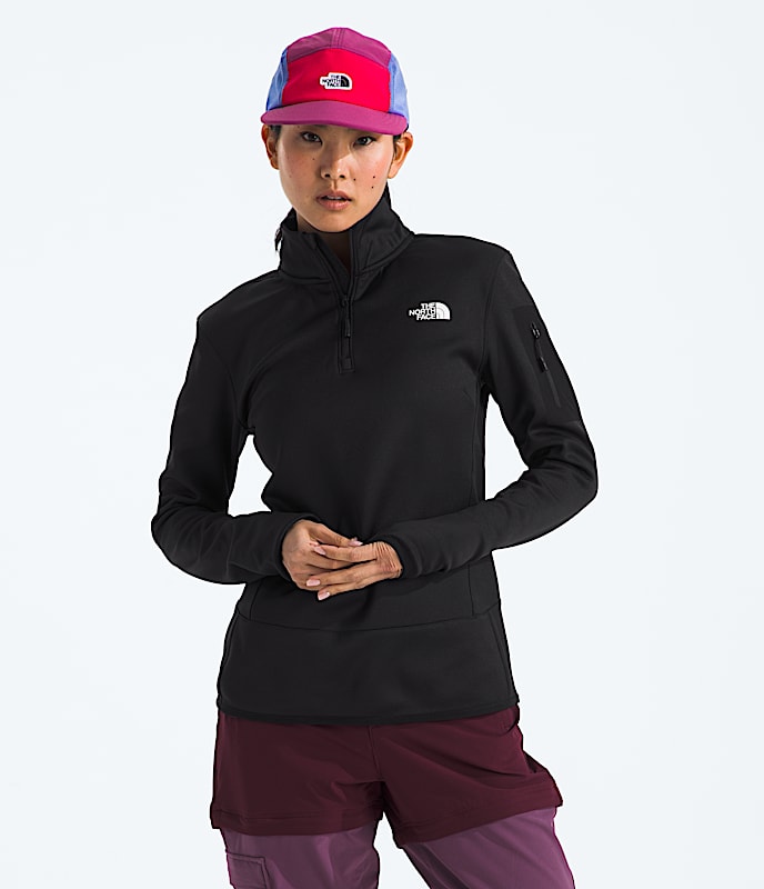 Womens Mistyescape Zip Fleece TNF Main