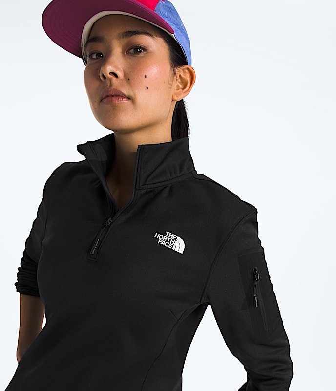 Womens Mistyescape Zip Fleece TNF HERO3